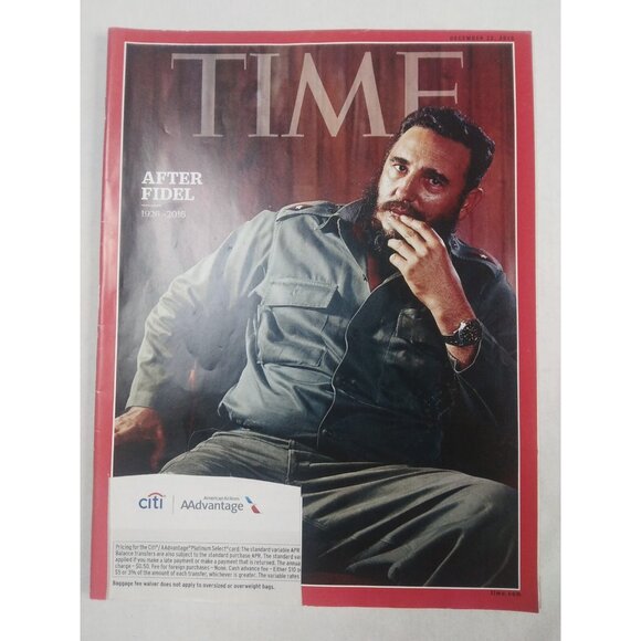 Lot of 4 Tribute Themed TIME Magazines 2016-2020 Kobe Bryant David Bowie Fidel - Picture 5 of 6